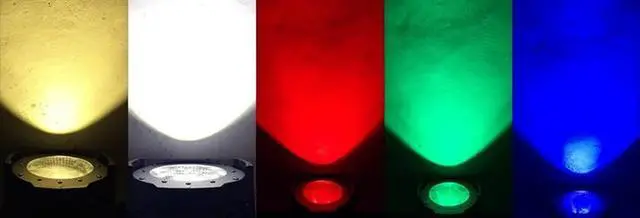 Alt view image 4 of 5 - par 200W COB RGBWA UV 6in1 RGBW 4in1/RGB 3in1/ Warm White Cold white  Par Can Par64  spotlight dj light Dmx controll