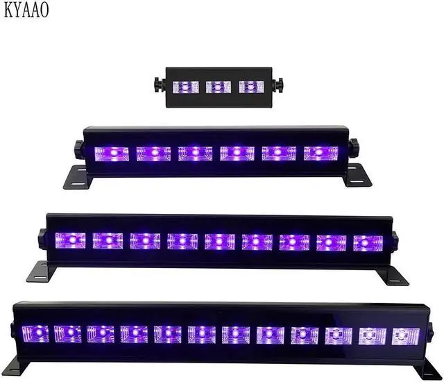 Main image of stage light LED violet dj laser light club disco lighting for Halloween party purple par stage effect lights