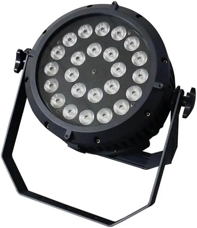 Alt view image 2 of 5 - 24x18w  IP65 waterproof led Par Lights RGBWA UV 6in1 LED PAR DMX512 control professional stage lights  DJ equipment disco lights