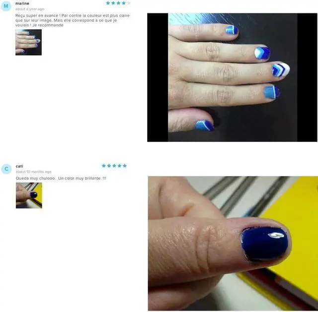 Alt view image 5 of 5 - Gel Polish Set Set Of Gel Varnishes 6PCS One Set Base Top Soak Off UV Led Lamp Semi permanent Top Coat