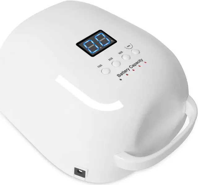 Alt view image 5 of 5 - 2020 New Red Light Rechargeable Nail LED Lamp Wireless Gel Polish Dryer UV Curing Light Manicure Lamps Cordless Nail Art Lamp