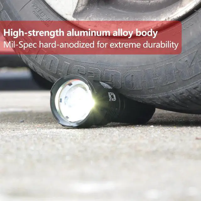 Alt view image 3 of 5 - UV Flashlight 395nm Ultraviolet Scorpion T6 Torch Ultra Violet LED Fluorescent Lamp 26650 Zoomable Waterproof Hiking