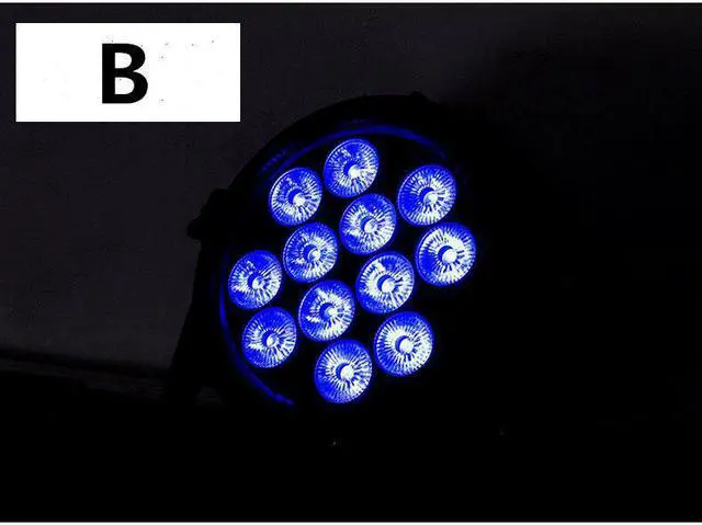 Alt view image 4 of 5 - 8PCS/ 12X18W Waterproof led Par light RGBA+UV IP65 PAR LED /wash light professional stage dj equipment