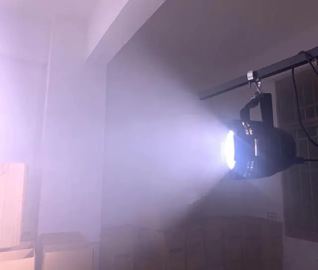 Alt view image 4 of 5 - Par COB 200W RGBWA UV 6in1  Lyre Stage Lighting Effect professional stage For Clubs Luces Discoteca Disco With Barn Doors