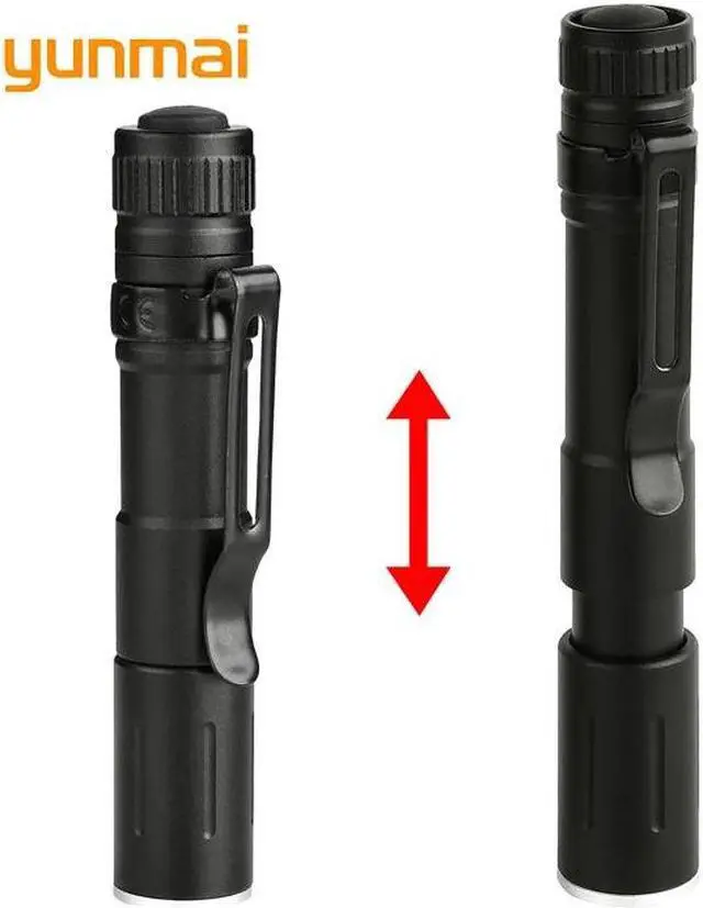 Alt view image 3 of 5 - Penlight NEW UV 1000LM LED Flashlight Torch Pocket Light Waterproof Lantern AAA Battery Powerful Led For money detector