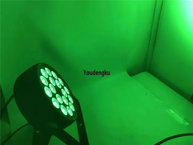 Alt view image 2 of 5 - 20 pieces New style par 18 leds 18w RGBWA+UV interior wall led light 18x18w 6in1 led par can