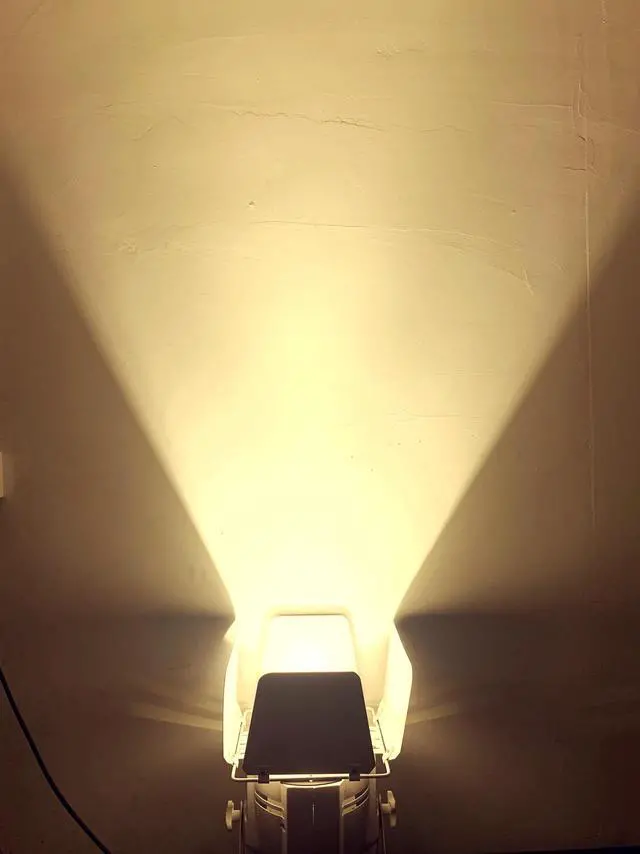 Alt view image 3 of 5 - 200W COB LED par light With Barn Doors RGBWA UV 6in1/RGBW 4in1/RGB 3in1/ Warm White Par64 led wash dj light Stage Dmx controll