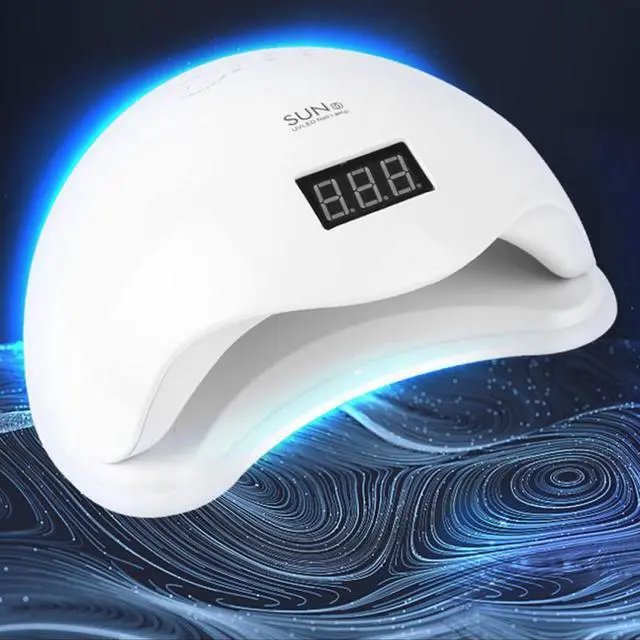 Main image of 48W Manicure Lamp 24LED Beads Nail Lamp EU Plug Nail Polish Dryer UV LED Manicure Lamp Professional Nail Care Tool