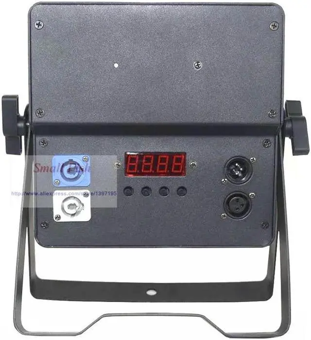 Alt view image 4 of 5 - 16x18W LED RGBWA-UV 6IN1 LED DMX Par Stage Light Projector Flat Par Light For Party DJ KTV Disco Night Club Christmas Lamps