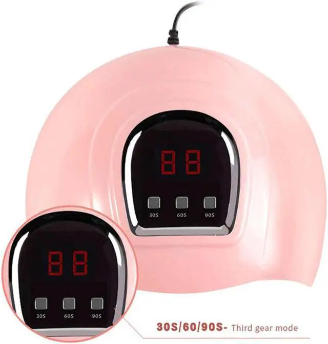 Alt view image 4 of 5 - 54W UV LED Lamp For Nails Dryer Gel Nail Lamp Drying Lamp For Gel Acrylic Curing Light LCD Lamp For Manicure