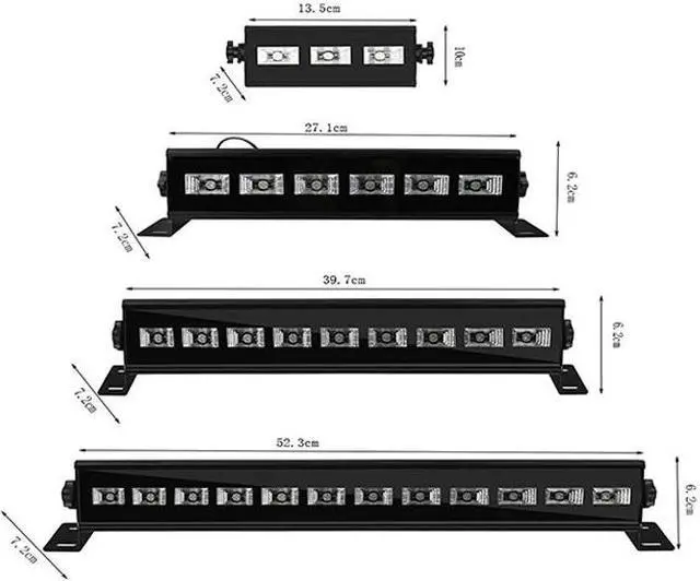 Alt view image 4 of 5 - stage light LED violet dj laser light club disco lighting for Halloween party purple par stage effect lights