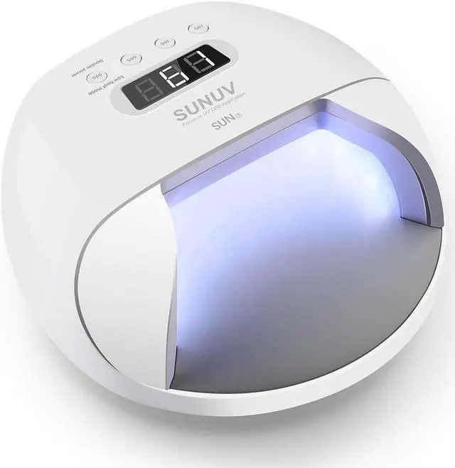 Alt view image 4 of 5 - SUN7 Nail Lamp 48W Nail Dryer for Gel Varnish with 30pcs LEDs Battery Choice Fast Dry Nail Drying Machine