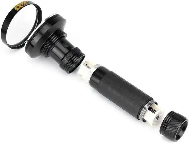 Alt view image 5 of 5 - 100 LED High power UV Light 395nm Flashlight Ultraviolet Scorpion Cat Dog pet urine Money Detection Torch lamp AA cell