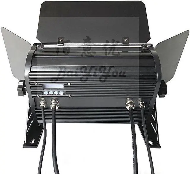 Alt view image 5 of 5 - 4pcs/Lot Outdoor Use 24x18w RGBWA+UV 6In1 IP65 Disco Decoration LED Square Wall Wash Light Stage Washer Light With Door