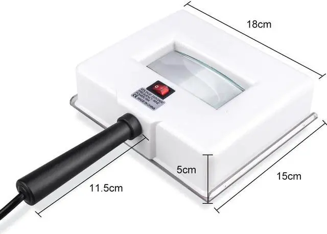 Alt view image 4 of 5 - Woods Lamp For Skin UV Magnifying Lamp For Beauty Facial Skin Analyzer Testing Wood Lamp Light Facial Analysis Device