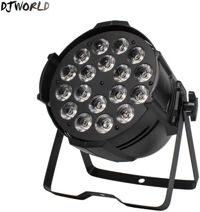 Main image of 4pcs/lot LED Par Light 18x18W RGBWA+UV 6IN1 Cast Aluminum PowerCon Wash Effect For Dj Party Dance Floor Theater Light