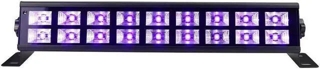 Alt view image 4 of 5 - DMX512 UV RGB Stage Light Violet Led Bar Laser Projection Lighting Party Club Disco Light For Christmas Indoor Stage Effect