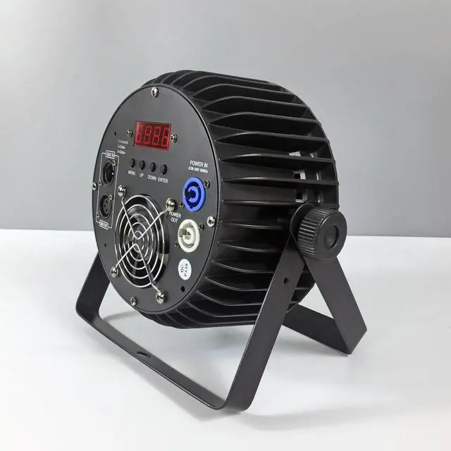 Alt view image 3 of 5 - stage lighting 18x18W 6in1 RGBWA UV Led Par Light Outdoor Stage DMX Control DJ 18x12W 4in1 Par Can Pool Wash Wall