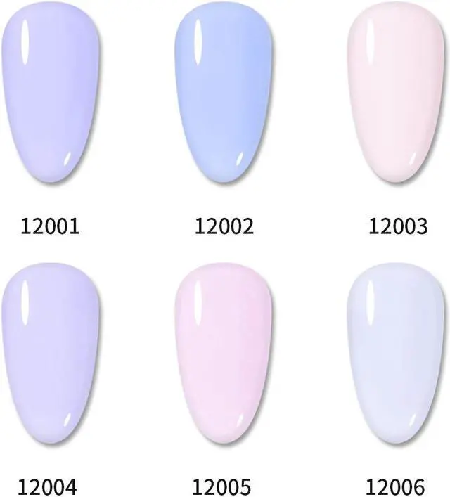 Alt view image 5 of 5 - 99 10ml Light Color UV Gel Polish Soak Off UV LED Varnish Hybrid For Manicure Semi Permanent Gel Nail Polish Paint Nail Art