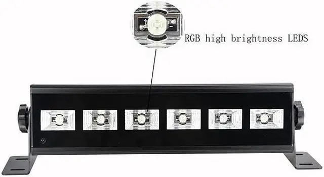 Alt view image 3 of 5 - stage light LED violet dj laser light club disco lighting for Halloween party purple par stage effect lights