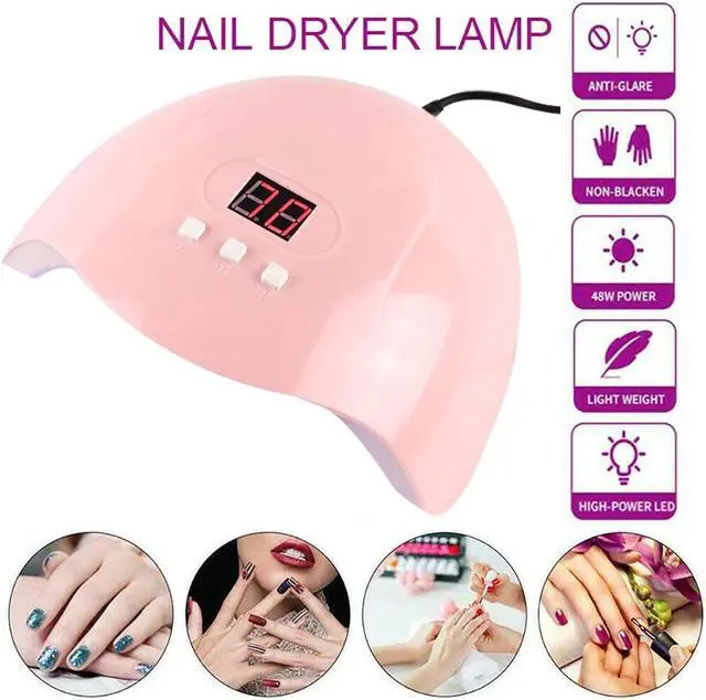 Alt view image 5 of 5 - 54W UV LED Lamp For Nails Dryer Gel Nail Lamp Drying Lamp For Gel Acrylic Curing Light LCD Lamp For Manicure