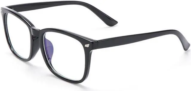 Alt view image 4 of 5 - 1 PC Anti UV Blue Light Blocking Glasses Fashion Transparent Len Computer Glasses Women Men Anti-fatigue Anti Blue Rays Eyewear