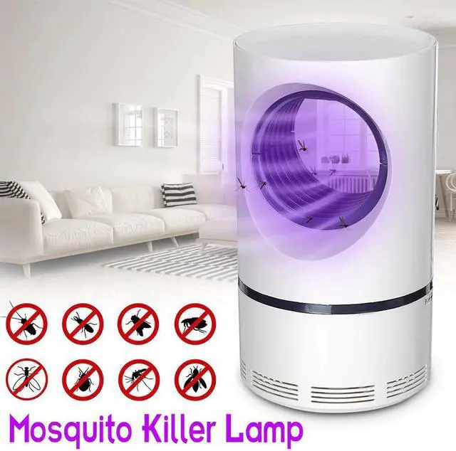 Alt view image 4 of 5 - Outdoor Electric USB Mosquito Killer Lamp No Noise Home Insect Killer Anti Mosquito Trap Fly UV Repellent Lamp