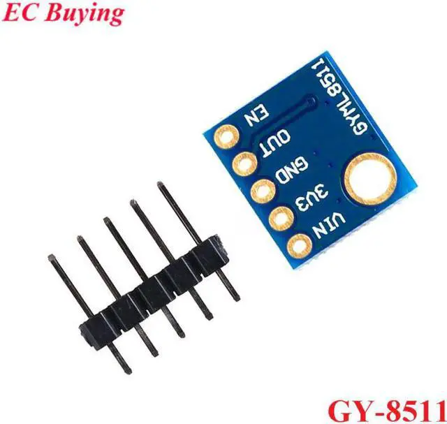 Alt view image 5 of 5 - Detection Sensor Module VEML6075 VEML6070 A B S12SD GY-8511 ML8511 Ultraviolet Ray Module Light Sensor For Arduino