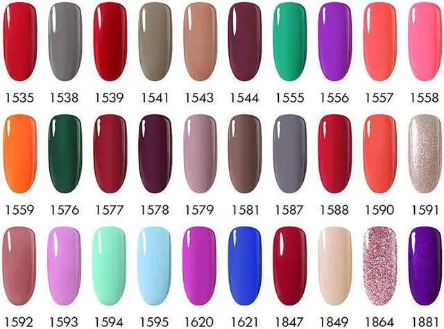 Alt view image 5 of 5 - Soak Off Gel Nail Polish 15ml 85 color Series Semi-permanent Uv Led Lamp Art Hybrid Lacquer Base Coat Gel Nail Polish