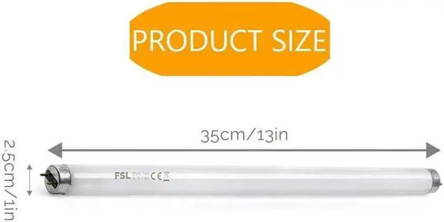 Alt view image 4 of 5 - 2pcs T8 fluorescent lamp mosquito repellent lamp Tube bulb For UV Electric Insect Fly Killer Bug Zapper Light Lamp 10W Available