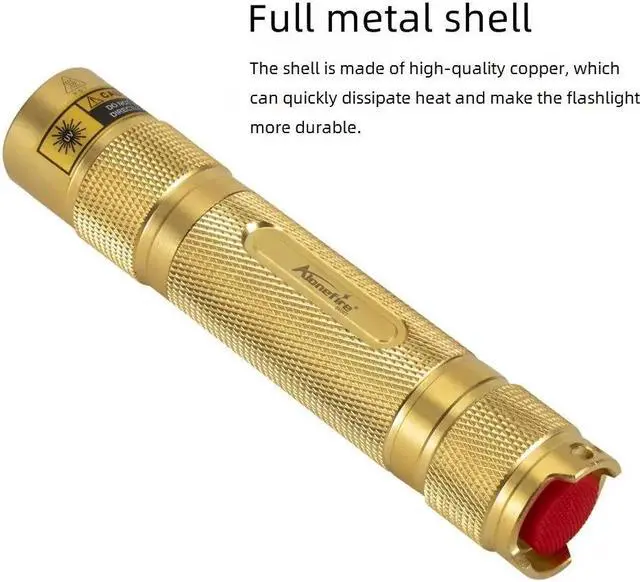 Alt view image 3 of 5 - SV007 UV flashlight 365nm Ultraviolet Blacklight Detector Pet Urine Stains Detector Scorpion Hunting Marker Checker