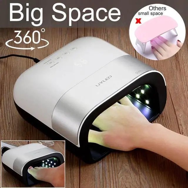 Alt view image 4 of 5 - SUN 3 UV/LED Light 48W Gel Polish Nail Dryer Cure Lamp Smart Phototherapy Manicure Tool with Smart Timer Memory