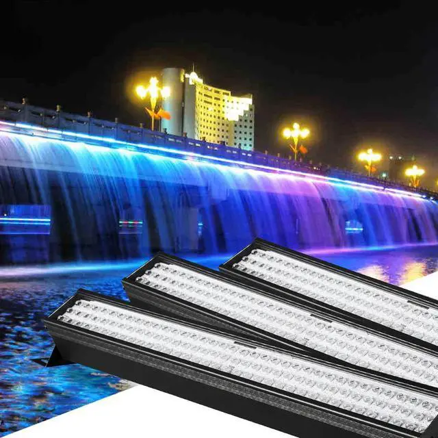 Alt view image 2 of 5 - 108LEs isco Bar UV Lights Party j Lamp RGB Color LE Wall Washer Lights For Christmas Laser Projector Stage Wall Washer Light
