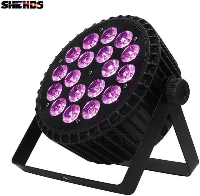 Alt view image 4 of 5 - Case with 8pcs 18x12W 4in1 Led Par Light 18x18W RGBWA UV 6in1 DMX Stage DJ Disco Led Spotlight Nightclub Bar Event Wash
