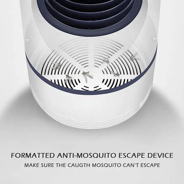 Alt view image 3 of 5 - Outdoor Electric USB Mosquito Killer Lamp No Noise Home Insect Killer Anti Mosquito Trap Fly UV Repellent Lamp