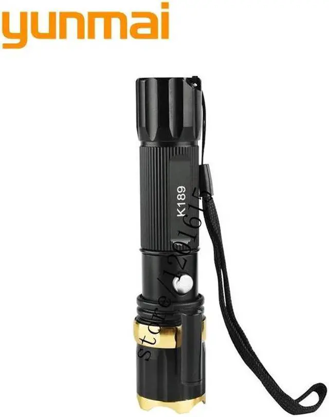 Alt view image 5 of 5 - New Red Laser+new Xm-l T6 Led Hunting Flashlight 5000 Lumen Tactical Flash Light Torch Lantern Rechargeable 18650 Or Aaa Battery