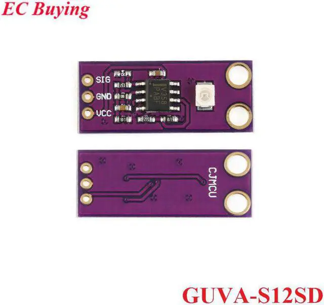 Alt view image 4 of 5 - Detection Sensor Module VEML6075 VEML6070 A B S12SD GY-8511 ML8511 Ultraviolet Ray Module Light Sensor For Arduino
