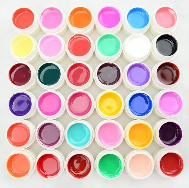 Alt view image 2 of 5 - nail supply nail art manicure pure color nail gel polish canny gel paint soak off led uv gel nails varnish lamp gel color
