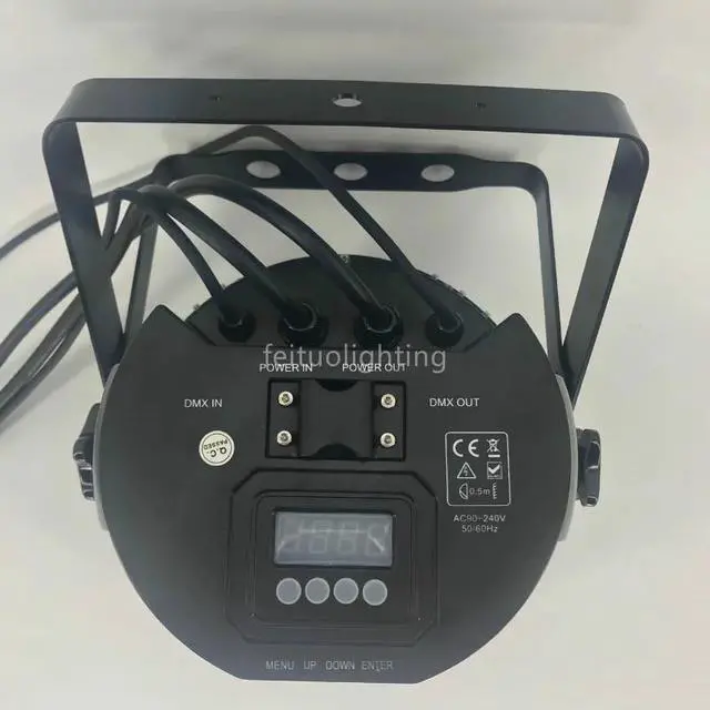 Alt view image 4 of 5 - Sale 2-20pcs Waterproof Zoom Led Par 18x18w 6in1 RGBWA UV Led Par IP65 Strobe Motorized Zooming Dmx Outdoor Led Par 64 Light