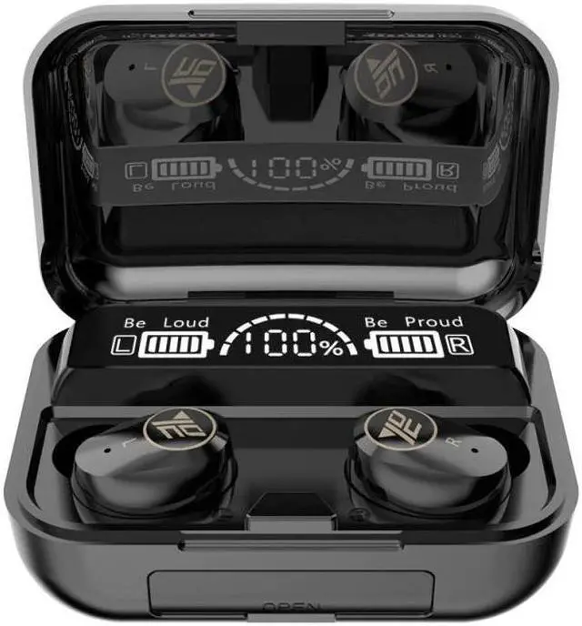 Alt view image 3 of 5 - TWS Wireless Earbuds Bluetooth Headphone Sports Earphones Gaming Headset Portable Led Display With 2000mAh Charging Case