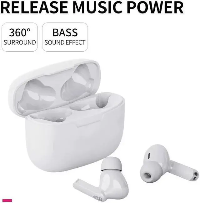 Alt view image 2 of 5 - Wireless Headphones TWS Bluetooth Earphones Sports Gaming Earbuds Stereo Sound Music Headset For iPhone