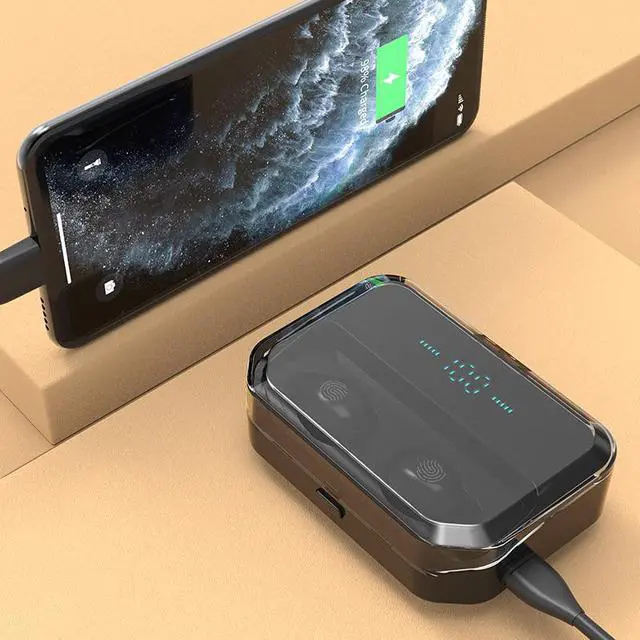 Alt view image 5 of 5 - Wireless TWS earbuds hands free In ear Earphones Hi-Fi Sound headphones Bluetooth 5.0 gaming headset Wireless Bluetooth Ear