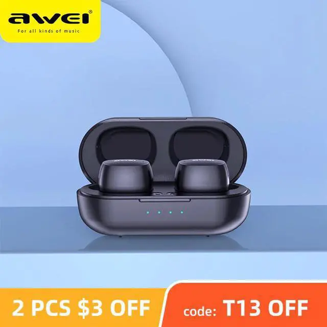 Main image of T13 TWS True Wireless Bluetooth Earbuds Bass HiFi In-Ear Mini Capsule Touch Contorl With Mic HiFi Stereo Gaming Earbuds