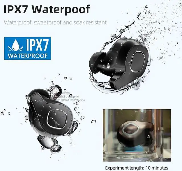 Alt view image 4 of 5 - F8 TWS Bluetooth 5.0 Earphone, 3D Stereo Wireless Earphone, Voice Control, Noise Cancelling Gaming Headset For iOS/Android