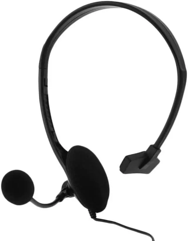 Alt view image 3 of 5 - For PS4 Game PC 3.5mm Earphone One ear Gamer Headset Wired earphone headphones gaming headset with Microphone Noise