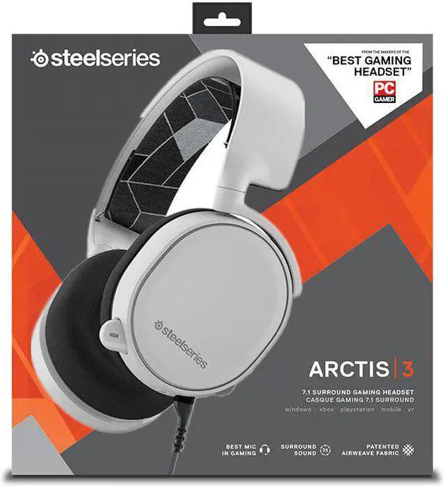 Alt view image 5 of 5 - Arctis 3 Pro Gaming Headset High Definition Speaker Driver DTS Headphone: X v2.0 Surround