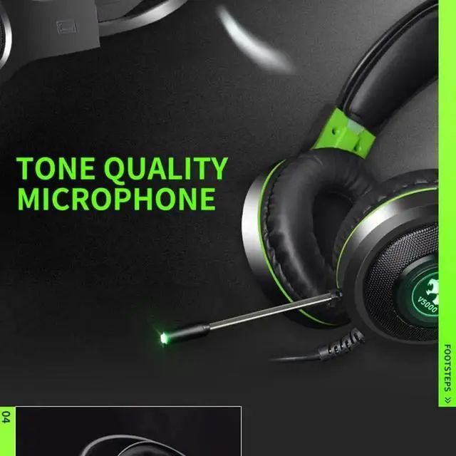 Alt view image 4 of 5 - Wired Gaming Headset Headphone With 7.1 RGB USB 3.5mm Headphone For PC Gaming Headphones stereo