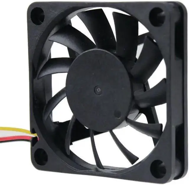 Alt view image 5 of 5 - 10pcs/set  DC 12V 3Pin 6010 60x60x10 60mm Mini Motor Cooling Cooler Fan