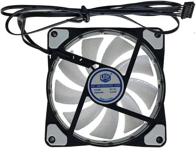 Alt view image 5 of 5 - fan 120mm set Adjusted 15LED pc fan controller cooler 12cm Computer game Case PC Cooling Fan quiet  Remote fan sync led hub
