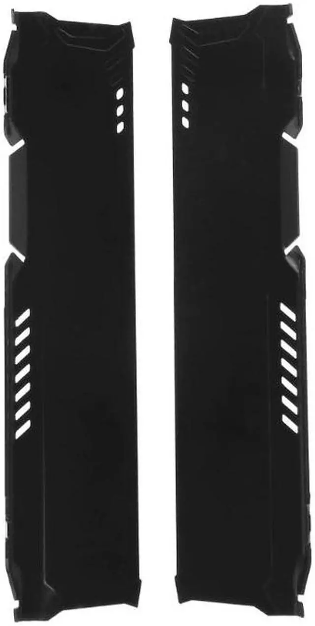 Alt view image 4 of 5 - RAM Memory Aluminum Cooling Spreader Computer Heatsink Vest Radiator Heat Sink Cooler Blue/Silver/Black